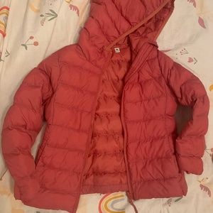 Uniqlo kids puffer jacket 5-6